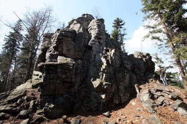 Skalny Mur - północna ściana- Skalny Mur - północna ściana-